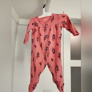 Carter's onesie. Size 3m. Coral.